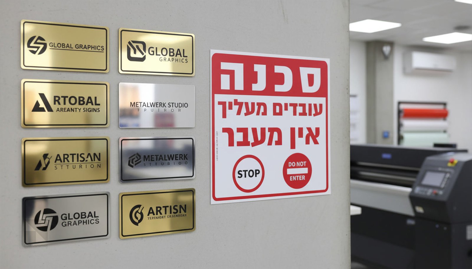 01שלט פולט : מחזיר אור